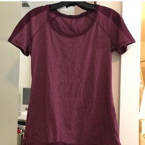 Lululemon Maroon T-Shirt